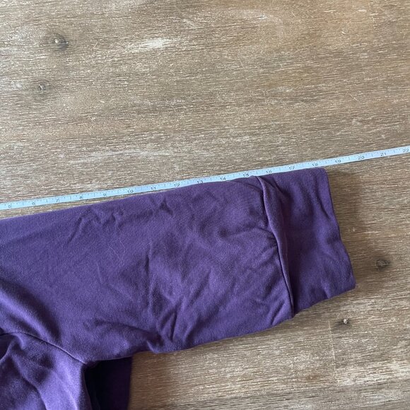 1-3Y Munchkin and Sprout Purple Grow with Me Cowl Neck Sweater, Sweatshirt - Picture 6 of 13